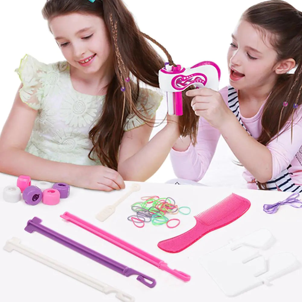 Electric Braiding Tool for Kids' Hair Styling