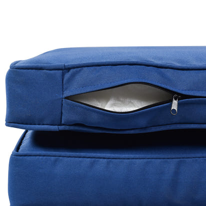 Outdoor Patio Rectangle Daybed With Retractable Canopy, Wicker Furniture Sectional Seating With Washable Cushions, Backyard, Porch - Gray