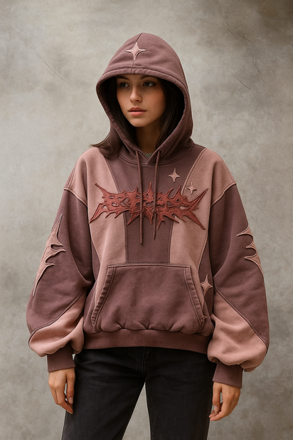 Y2K Grunge Pullover Hoodies for Women