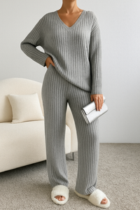 Knitted Two Piece Set Outfit